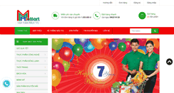 Desktop Screenshot of m10mart.vn